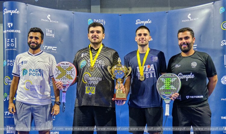 UAE Nationals Padel Tournament 2021: Abdullah Ahli and Fares Aljanahi crowned champions